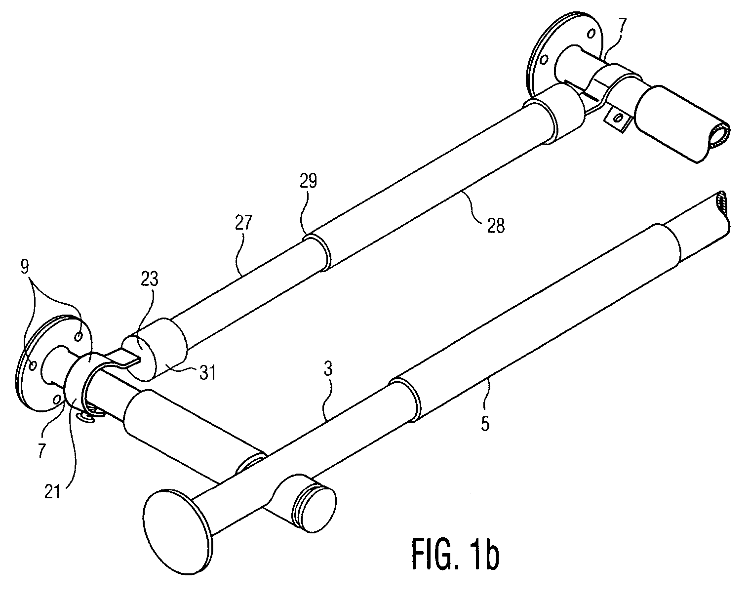 Apparatus and method for hanging supplemental sets of curtains