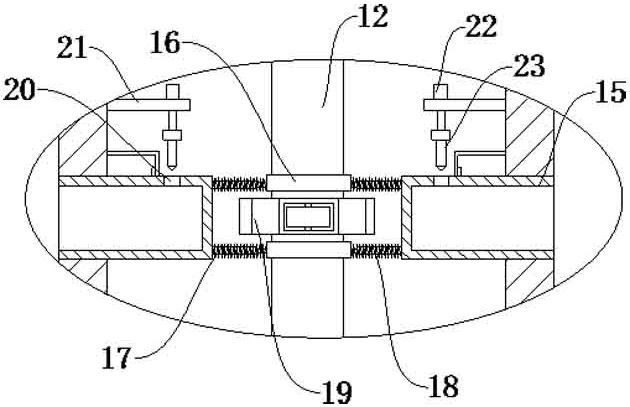 Soil pollution vertical detection device