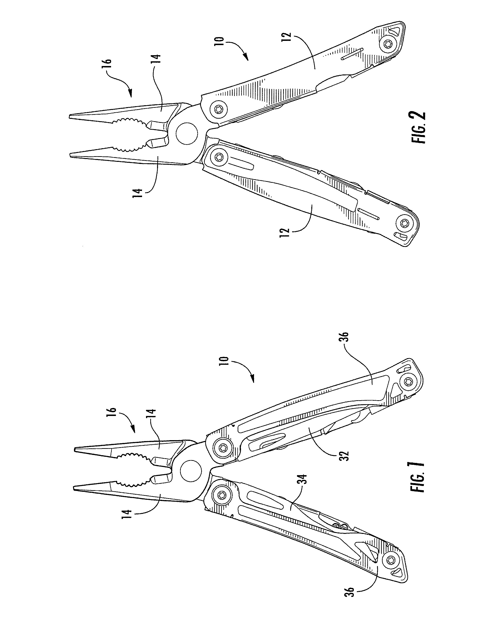 Multipurpose tool configured to facilitate access to individual tool members