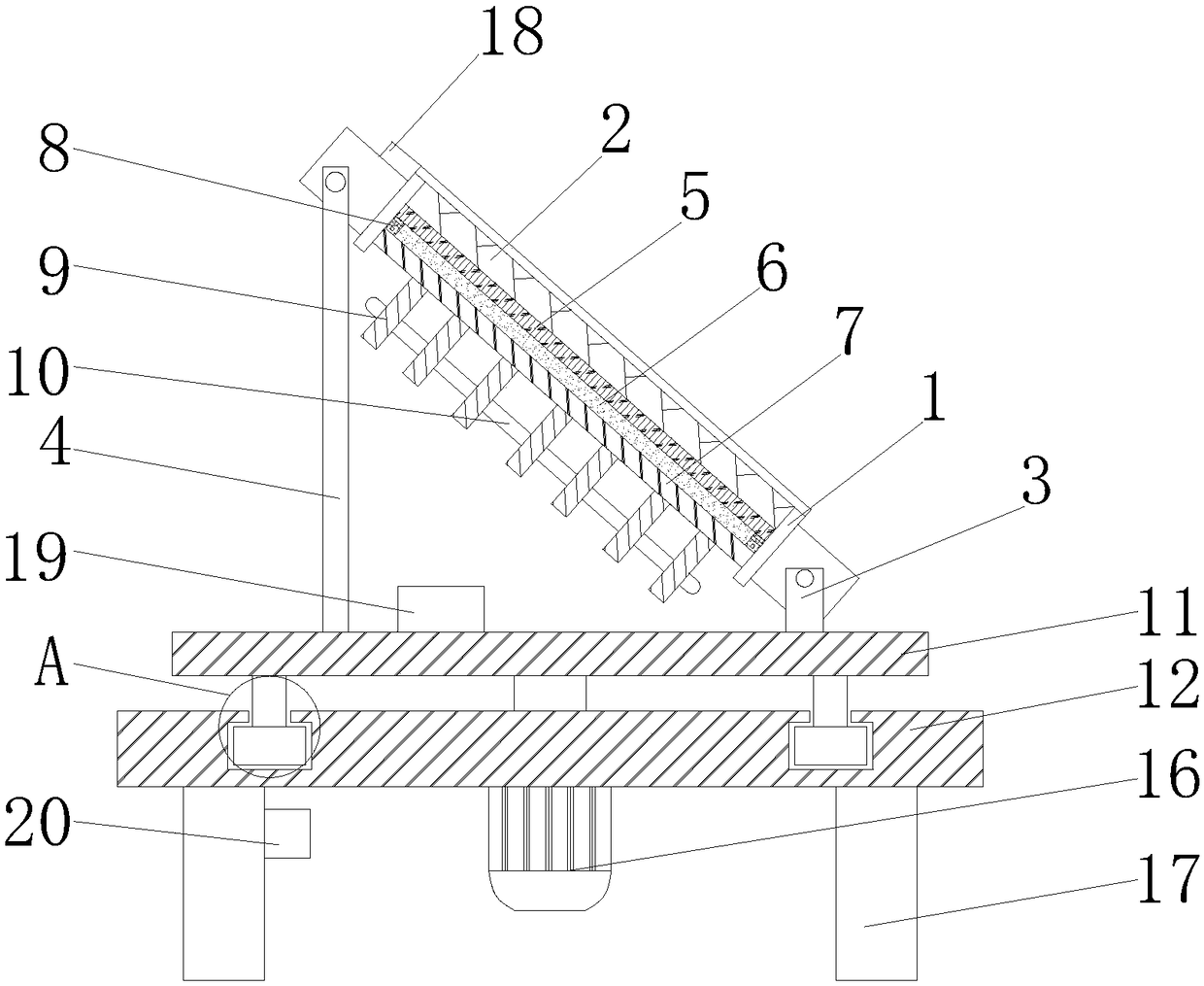 Household micro photovoltaic power generation system