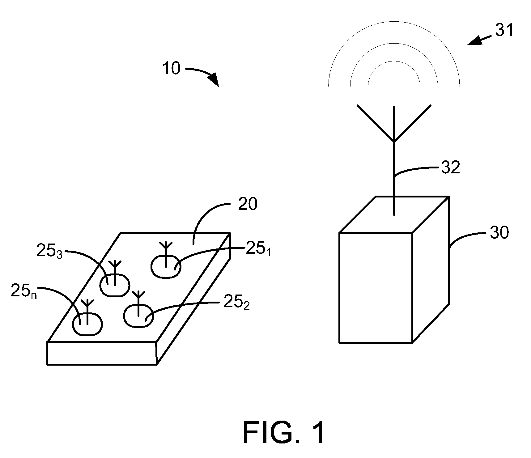 Wireless and battery-less monitoring unit