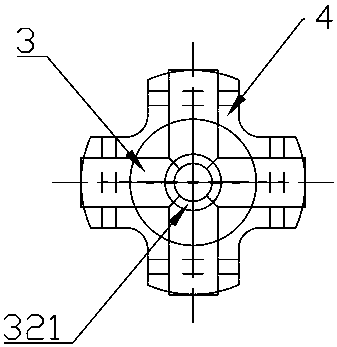 A precise blanking mechanism