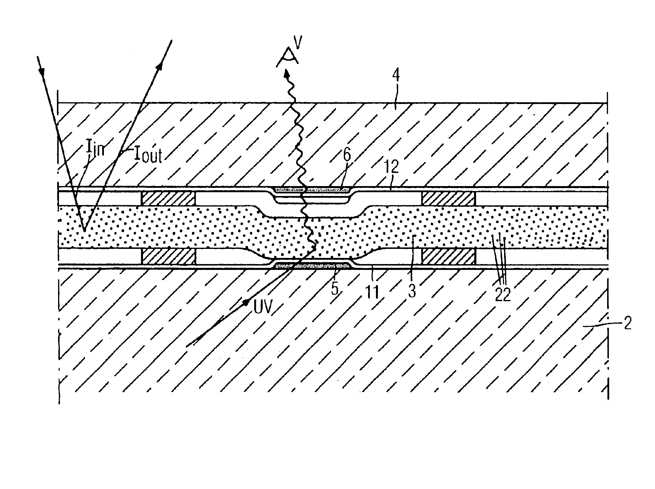 Display device comprising a light guide