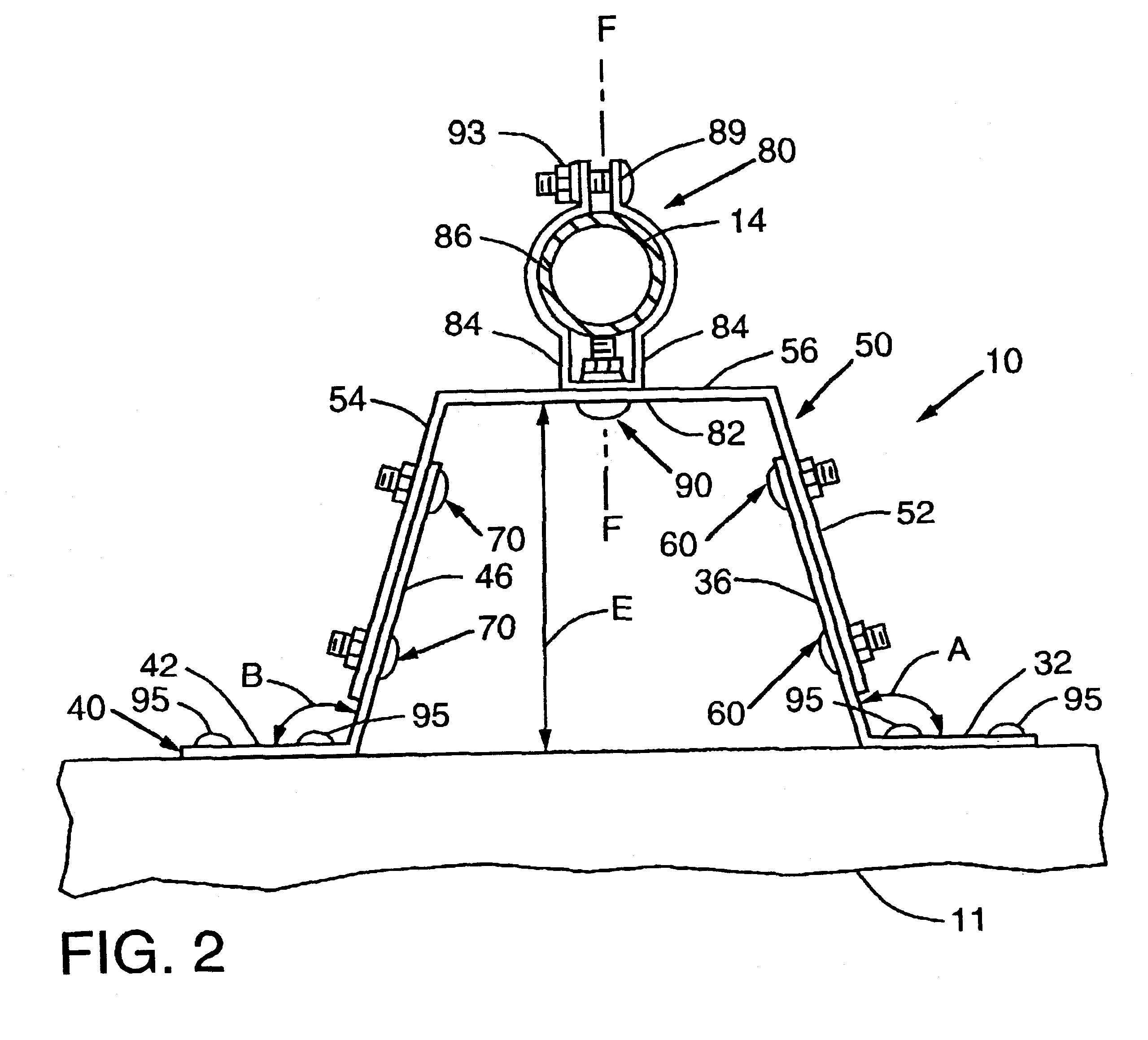 Adjustable antenna mounting apparatus