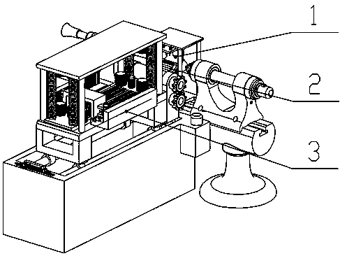 Automatic manufacture equipment of rubber strips