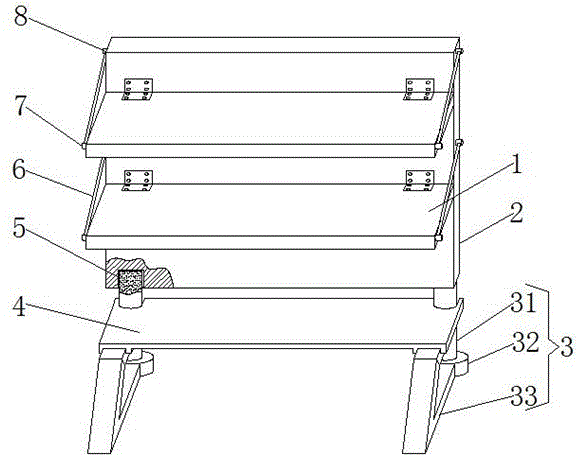 Flowerpot carrying frame