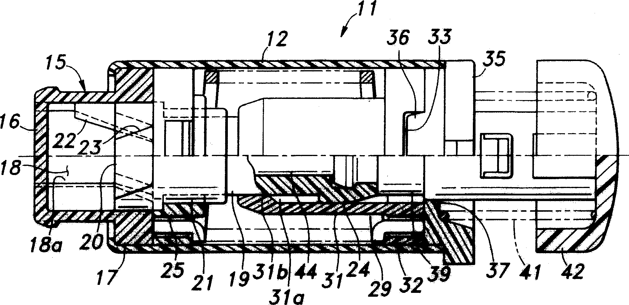 Hinge structure with rotary actuator