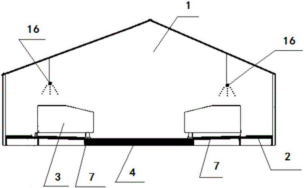 Chicken farm and chicken breeding method