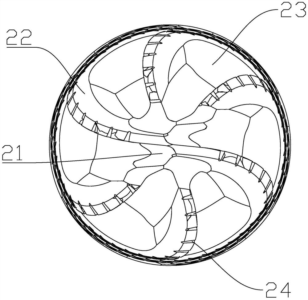 Heat-resistant alloy high-efficiency milling cutter