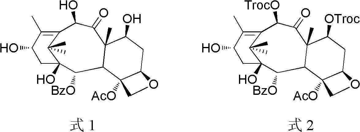 Preparation method of docetaxel