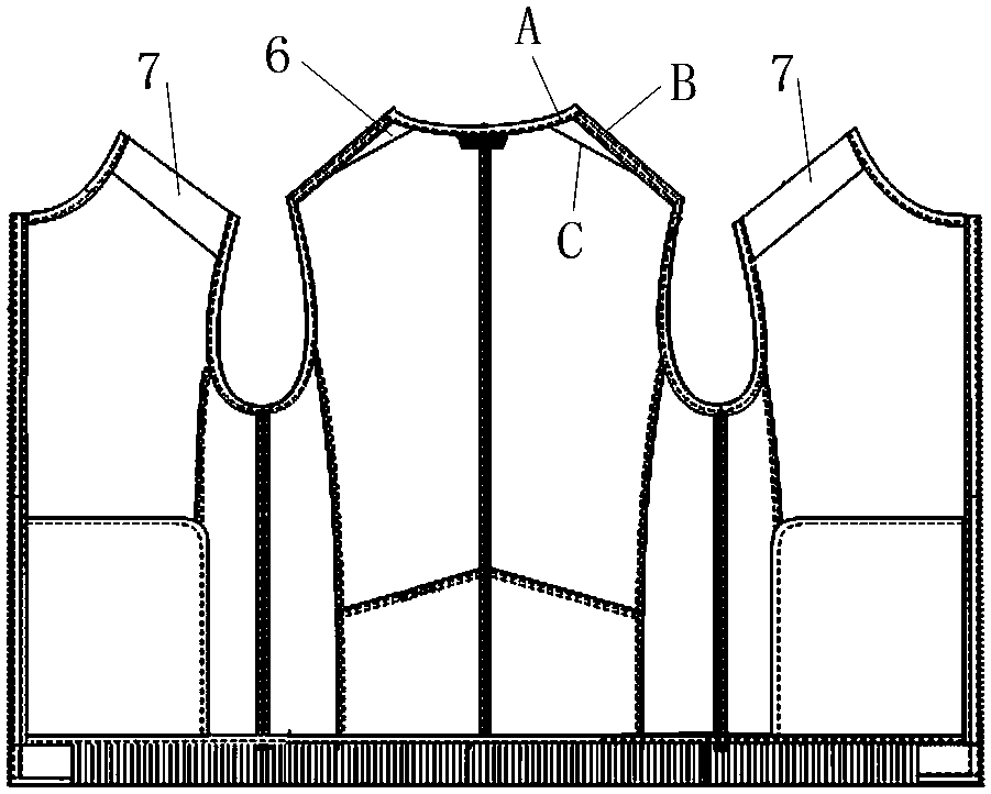 Elastic leather garment