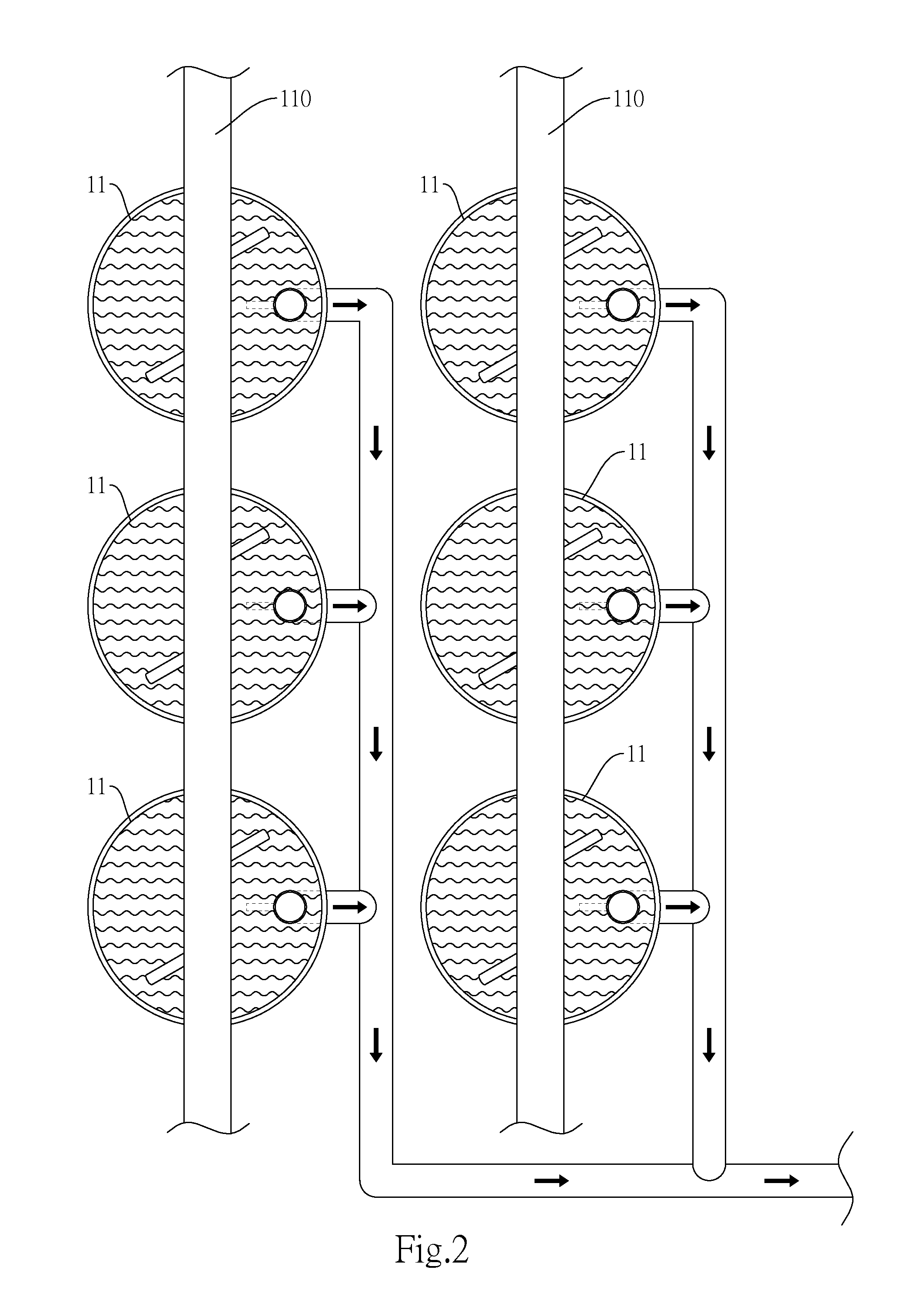 Circulation apparatus for agricultural and fishery production and irrigation