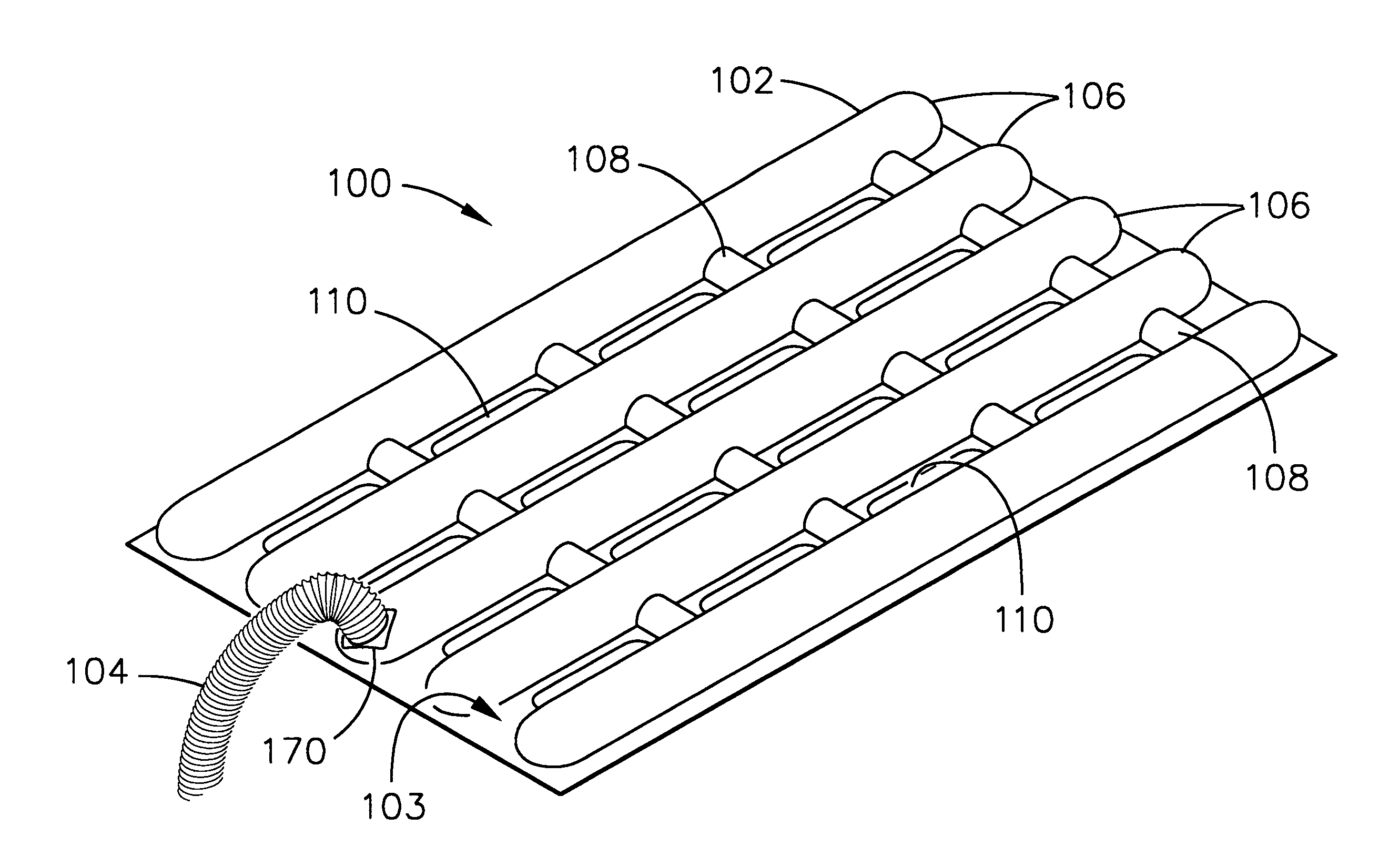 Cooling devices with high-efficiency cooling features