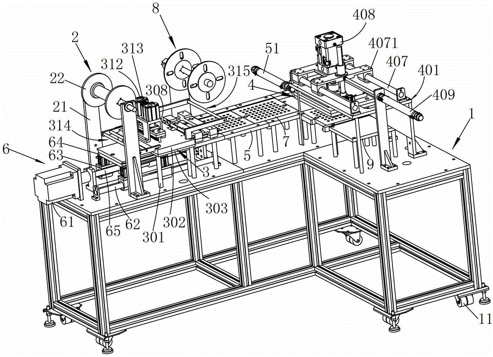 Heat-melting rhinestone automatic assembling machine