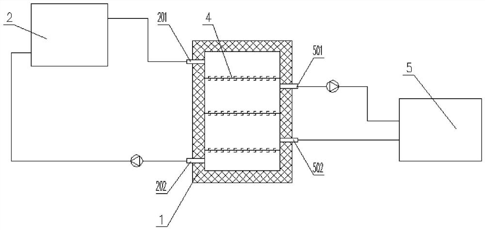 A solar layered water storage tank and its system