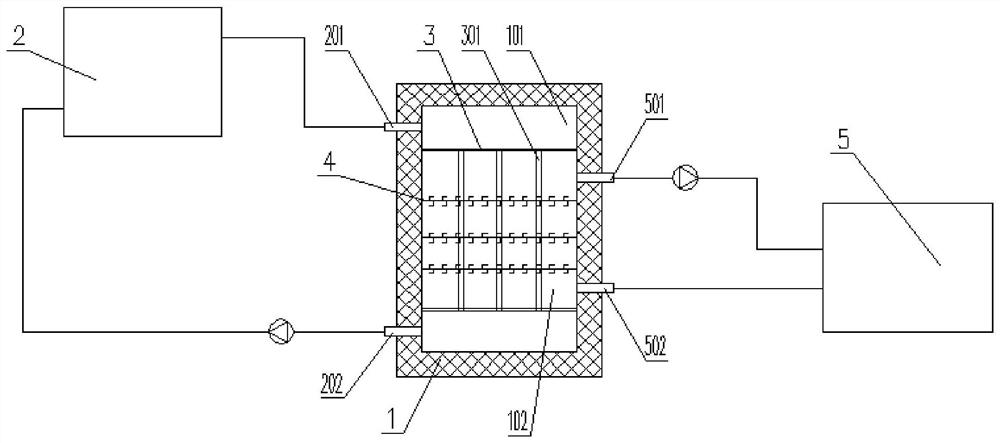 A solar layered water storage tank and its system