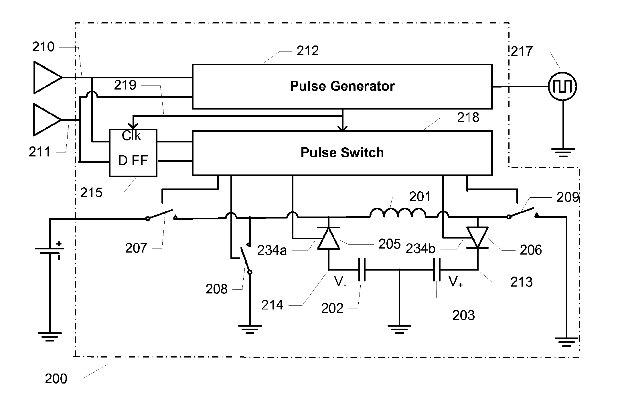 Multi-state DC-DC converter