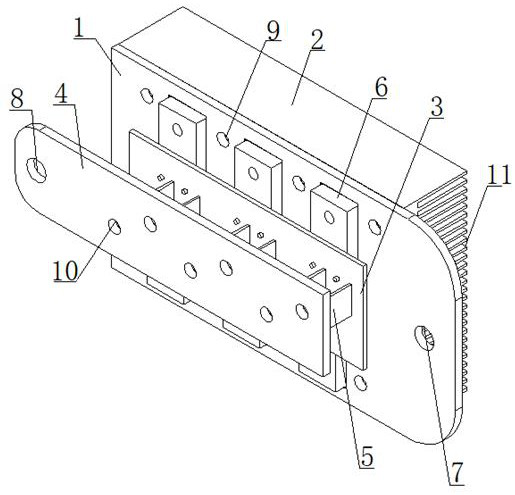 Large-current direct-current switch for surface treatment production line