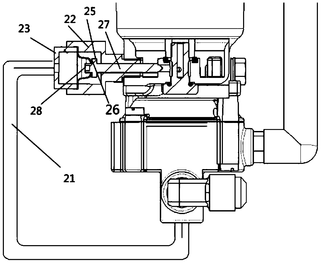 Dual-fuel automatic switching mechanism