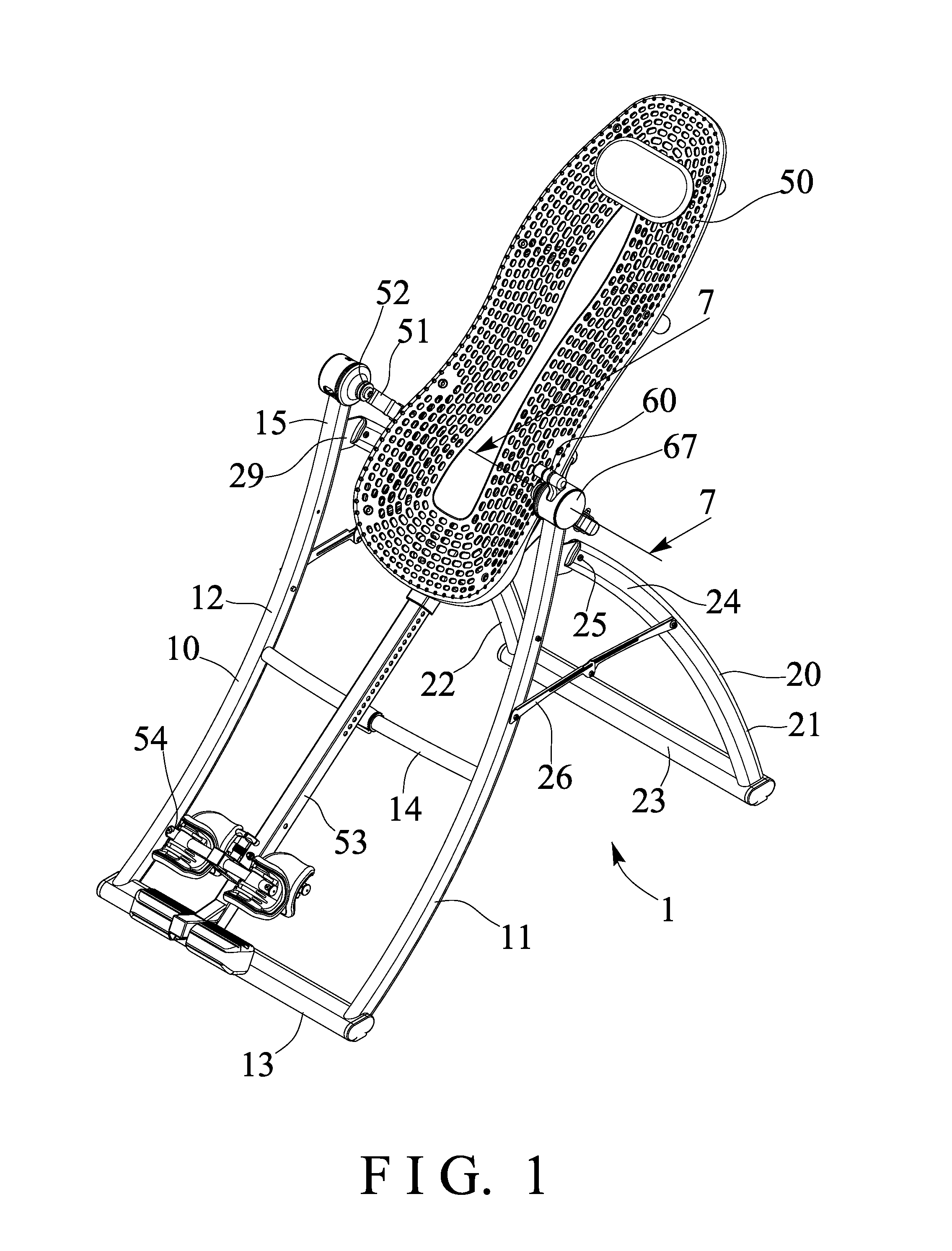 Tilting inversion exerciser