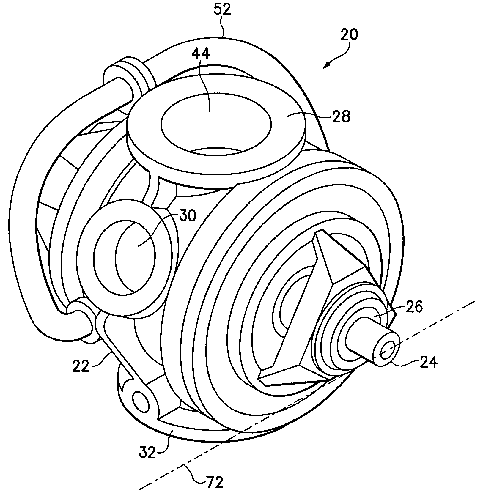 Tapered high pressure rotary feed valves