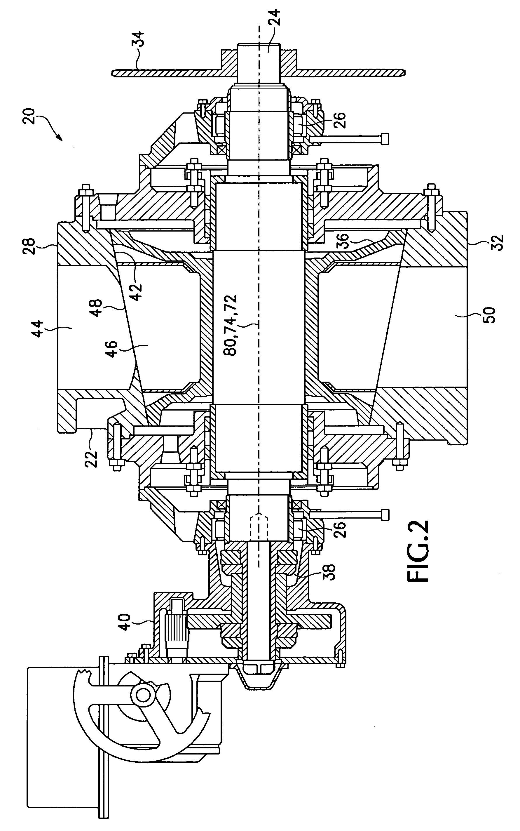 Tapered high pressure rotary feed valves