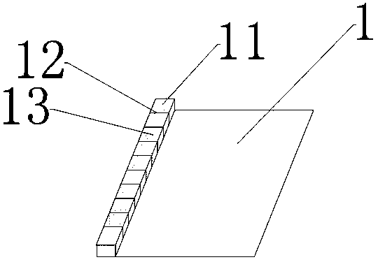 A tear-free cleaning plastic baffle