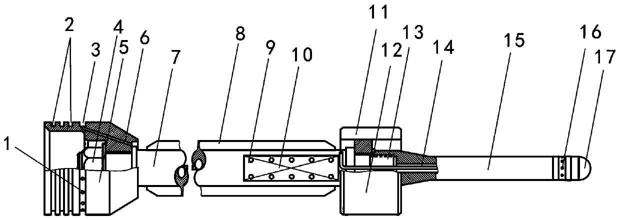 Novel piston of aircraft take-off catapult of aircraft carrier