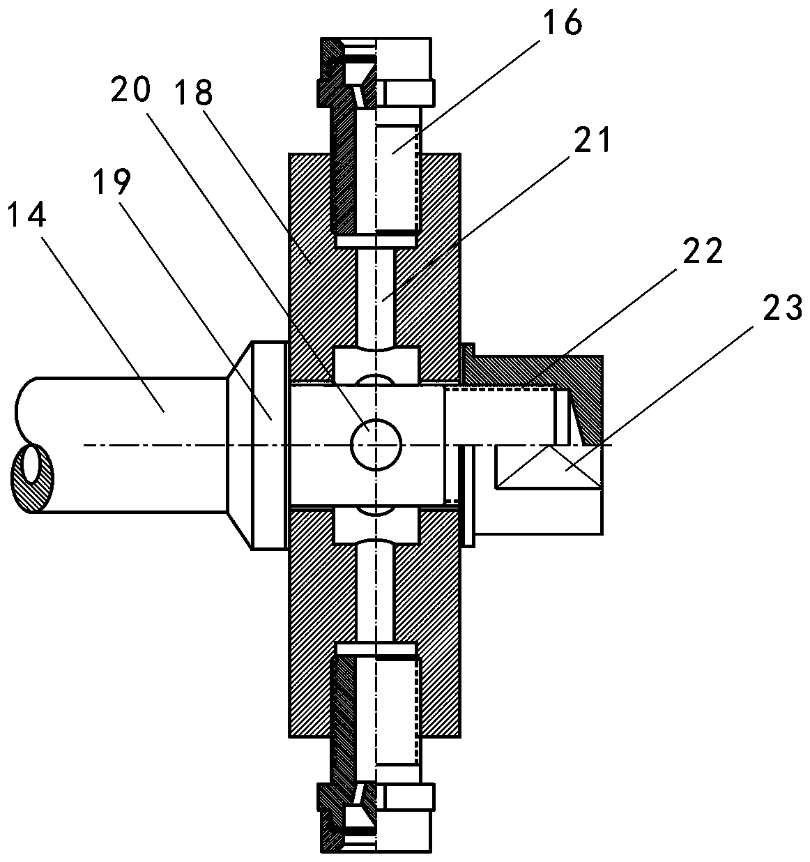 Novel piston of aircraft take-off catapult of aircraft carrier