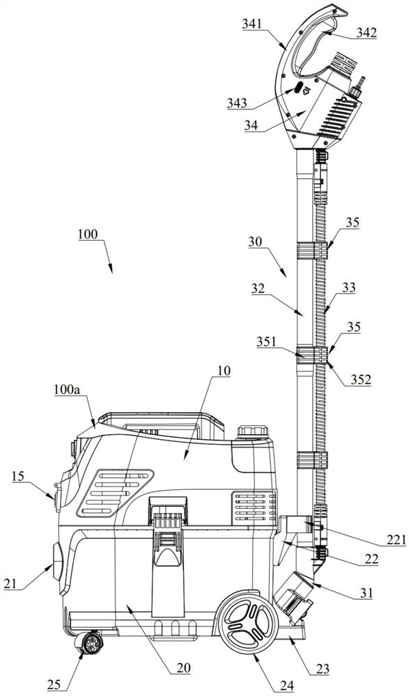 Steam dust collector