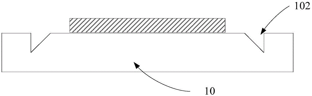 Wafer-level LED device and preparation method therefor