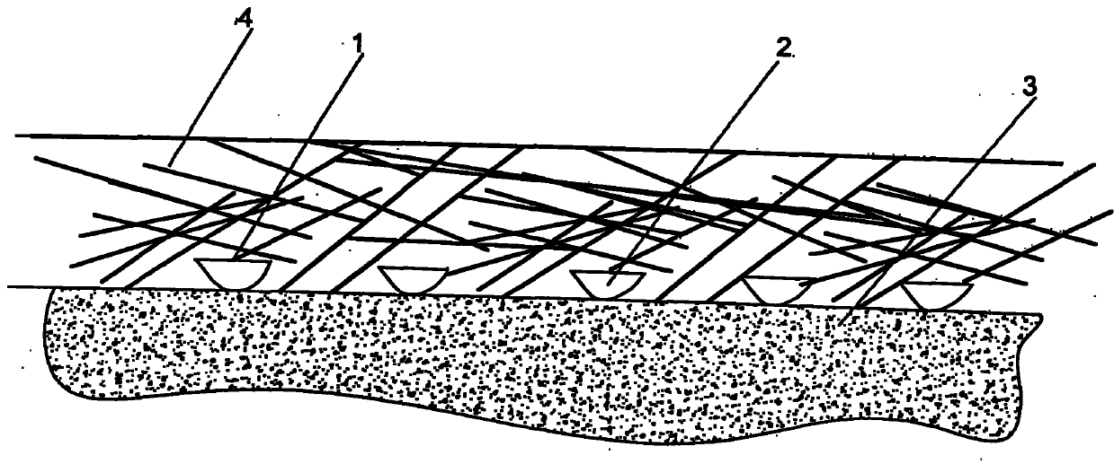 Paddy field tillage-free planting device for covering sliced potatoes with straws