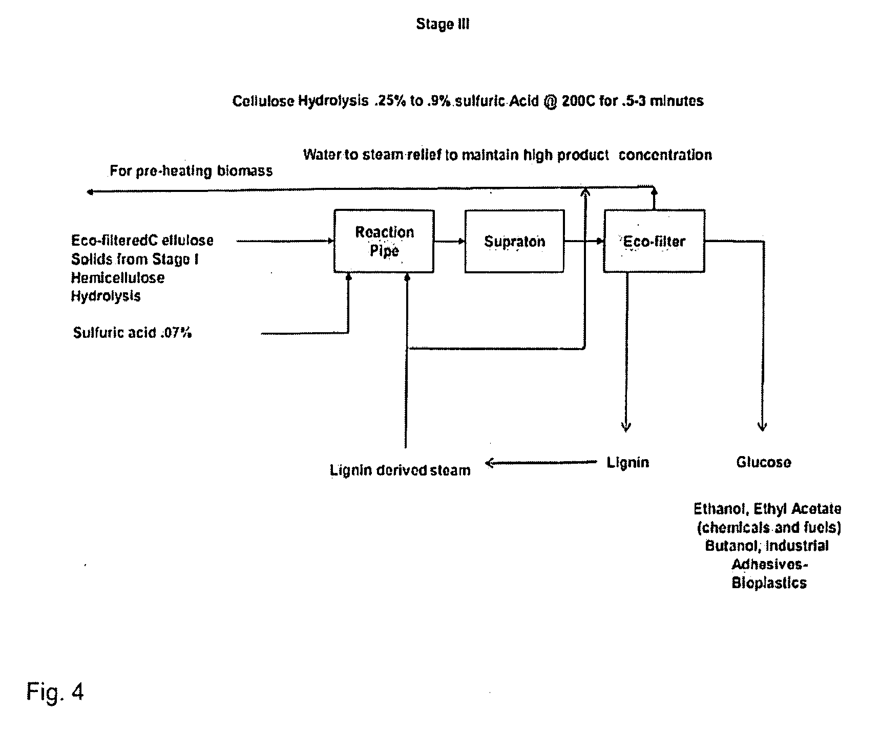 Advanced biorefinery process