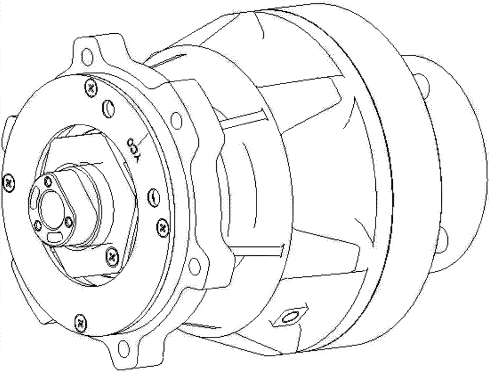 Drive joint suitable for deep-space high-low-temperature environment