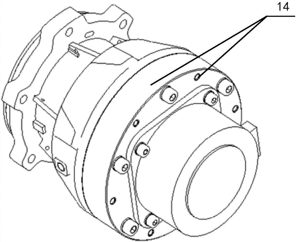 Drive joint suitable for deep-space high-low-temperature environment