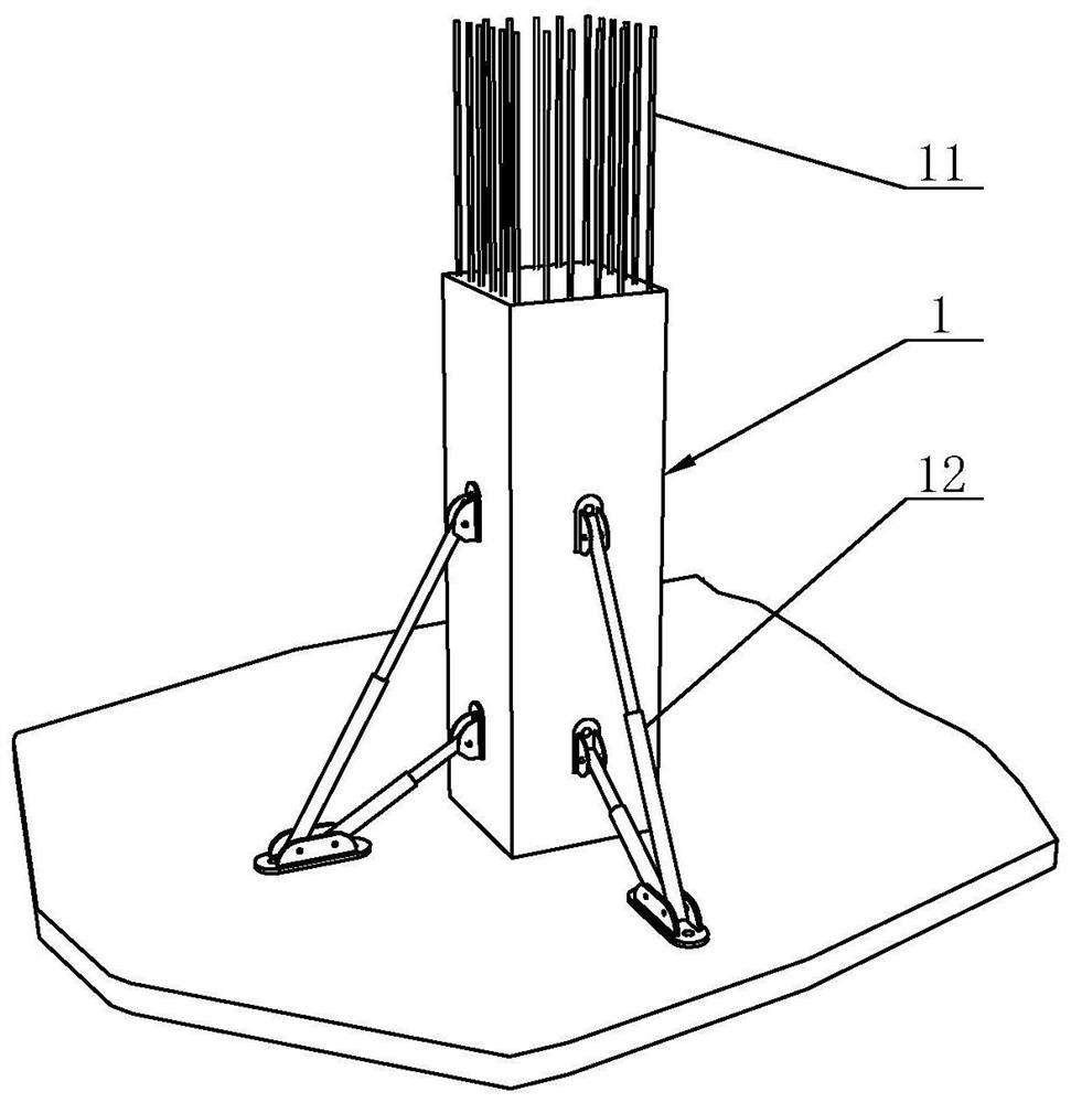 Construction method for prefabricated frame structure system