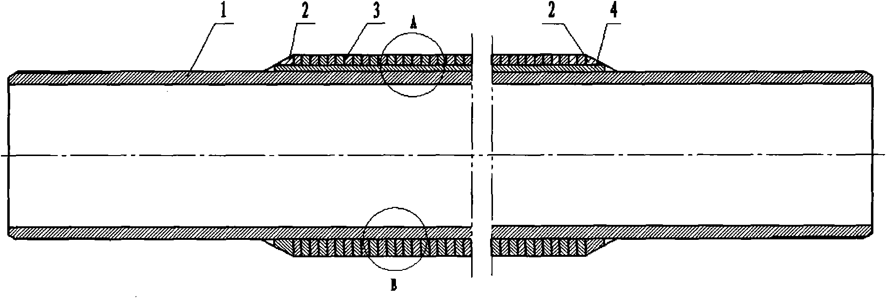 Combined type sieve tube