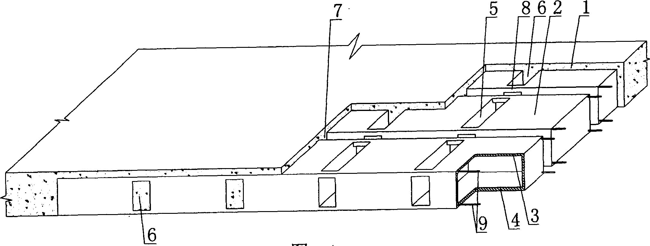 Reinforced concrete hollow slab