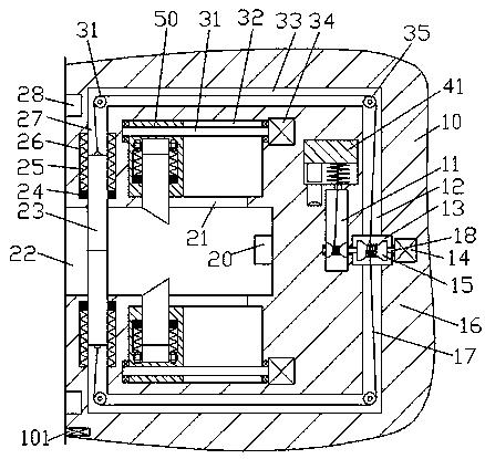 Improved stainless steel tableware flushing device