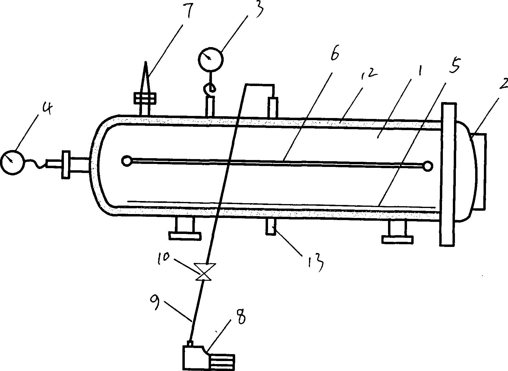 Wood heat treatment device