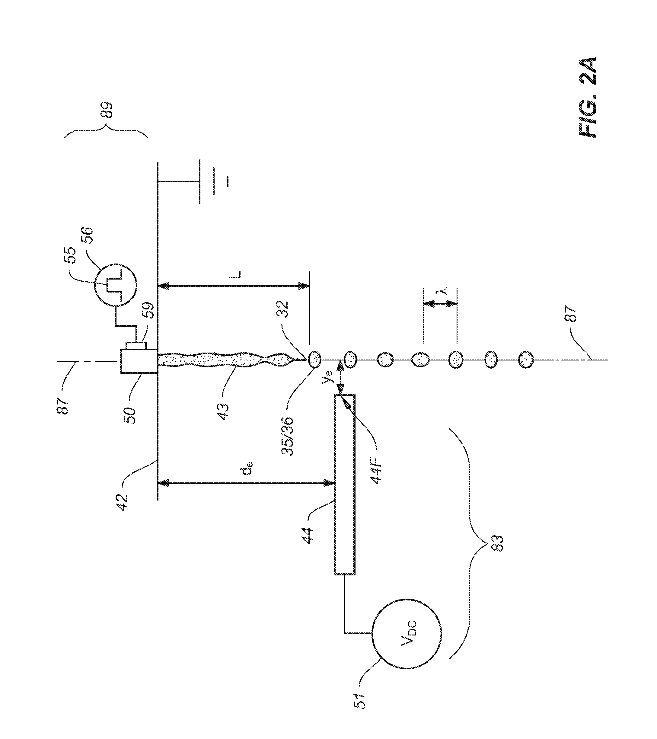 Drop placement error reduction in electrostatic printer