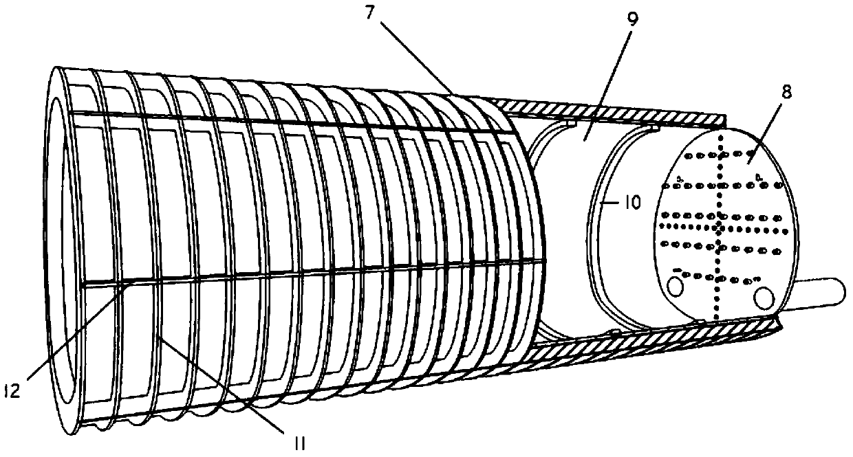 Tunnel construction large-scale integrated geophysics advanced detection model test device