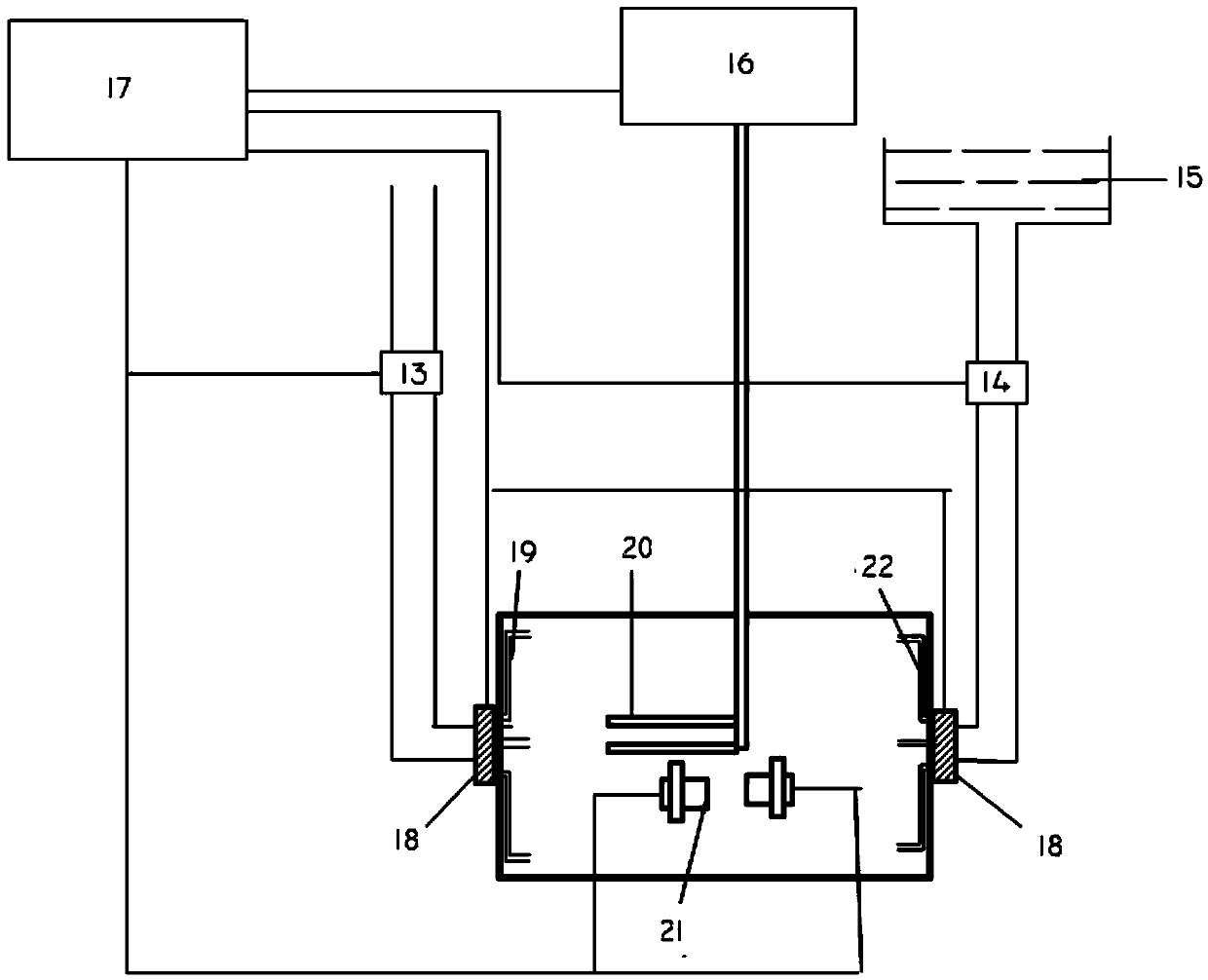 Tunnel construction large-scale integrated geophysics advanced detection model test device