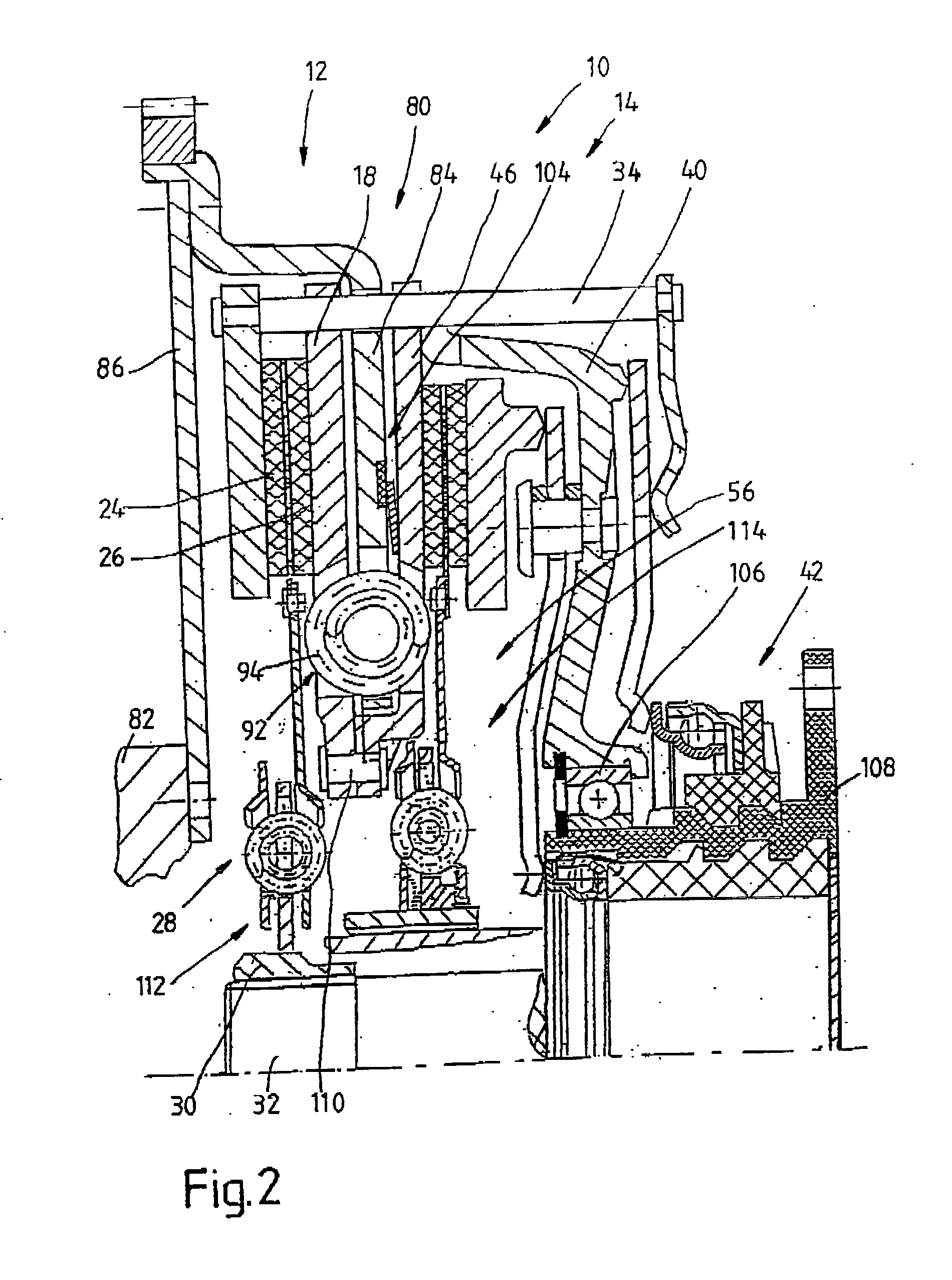 Multi-clutch arrangement