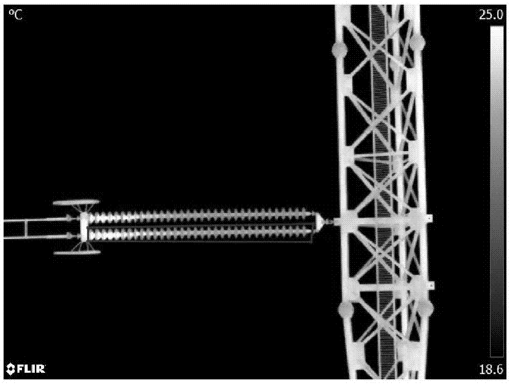 Insulator string fault detection method based on infrared image temperature distribution law and BP neural network