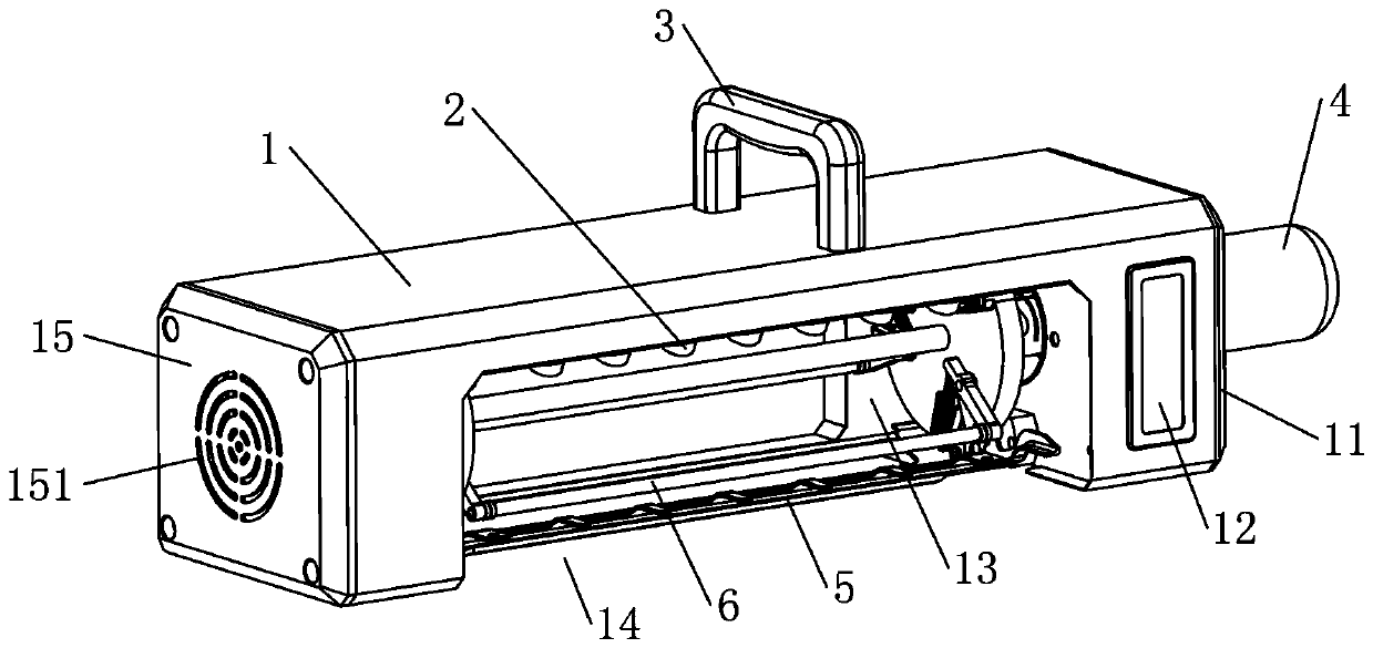 Tea picking machine