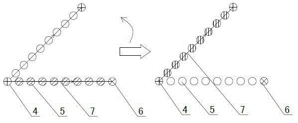 Multi-direction current collecting system applied to electric field fingerprint technique