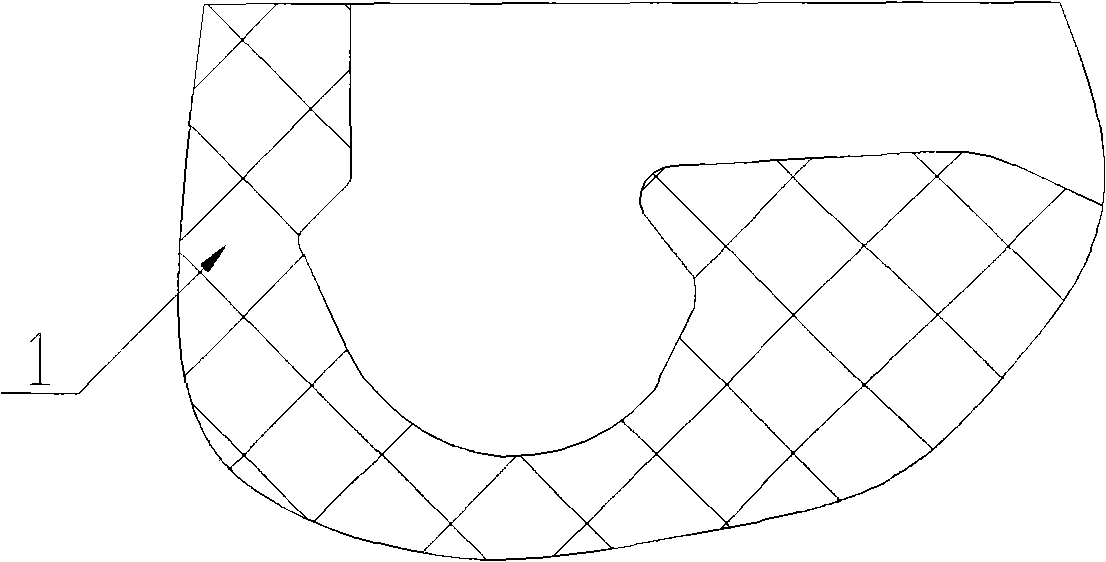 Damp cavity sealed type jogged dissepiment strainer plate and sealing method thereof