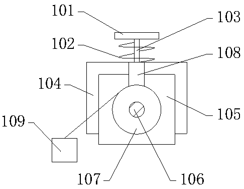 Computer liquid crystal screen rotation mechanism