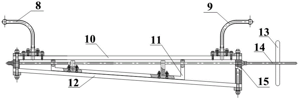 Fracturing fluid rheological proppant transport simulation method and stepless adjustable fracture width test device